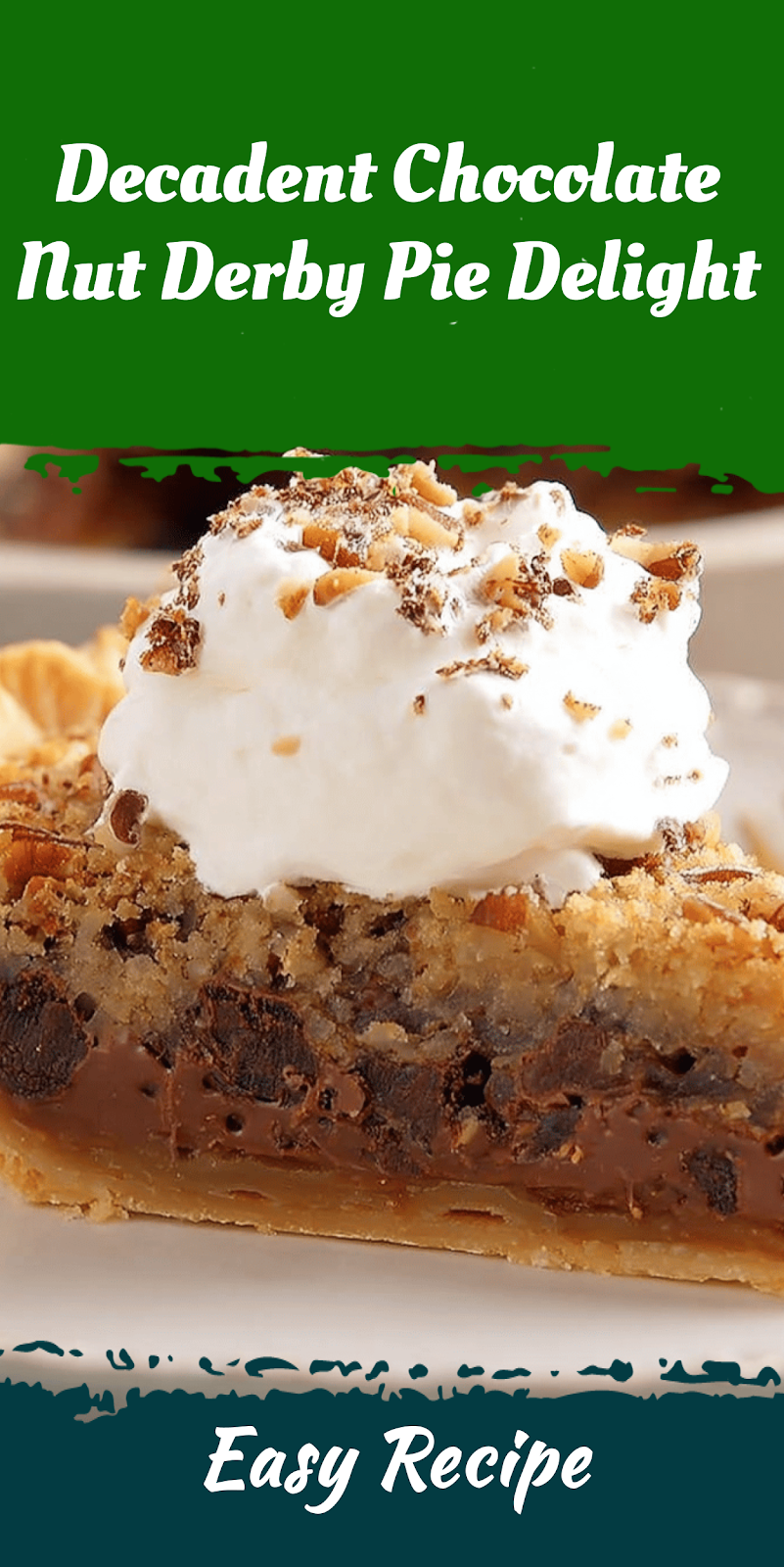 Decadent Chocolate Nut Derby Pie Delight