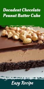 Decadent Chocolate Peanut Butter Cake