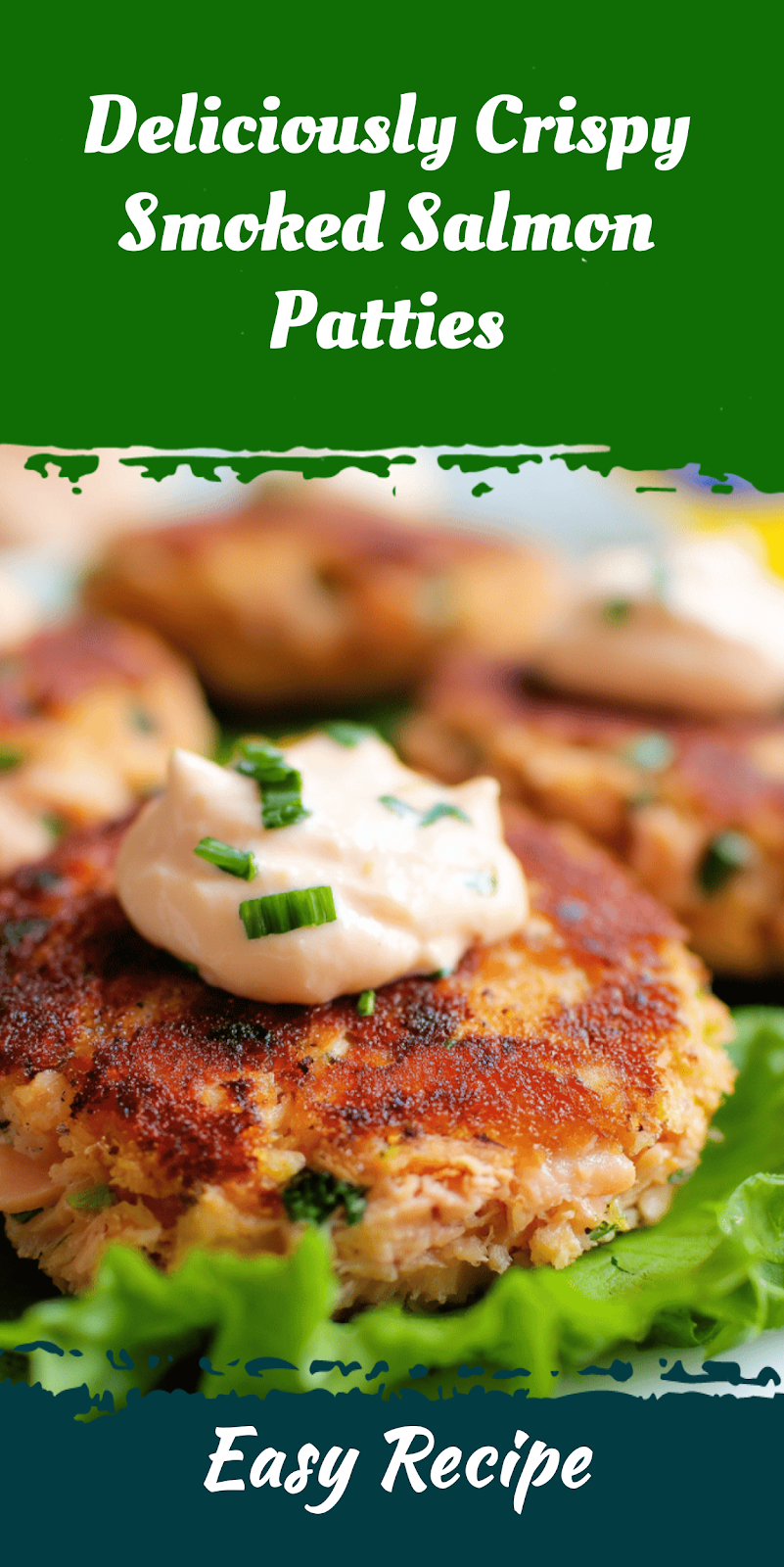 Deliciously Crispy Smoked Salmon Patties