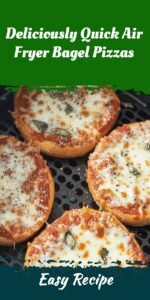 Deliciously Quick Air Fryer Bagel Pizzas