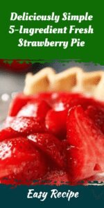 Deliciously Simple 5-Ingredient Fresh Strawberry Pie
