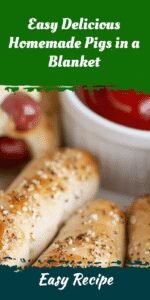Easy Delicious Homemade Pigs in a Blanket