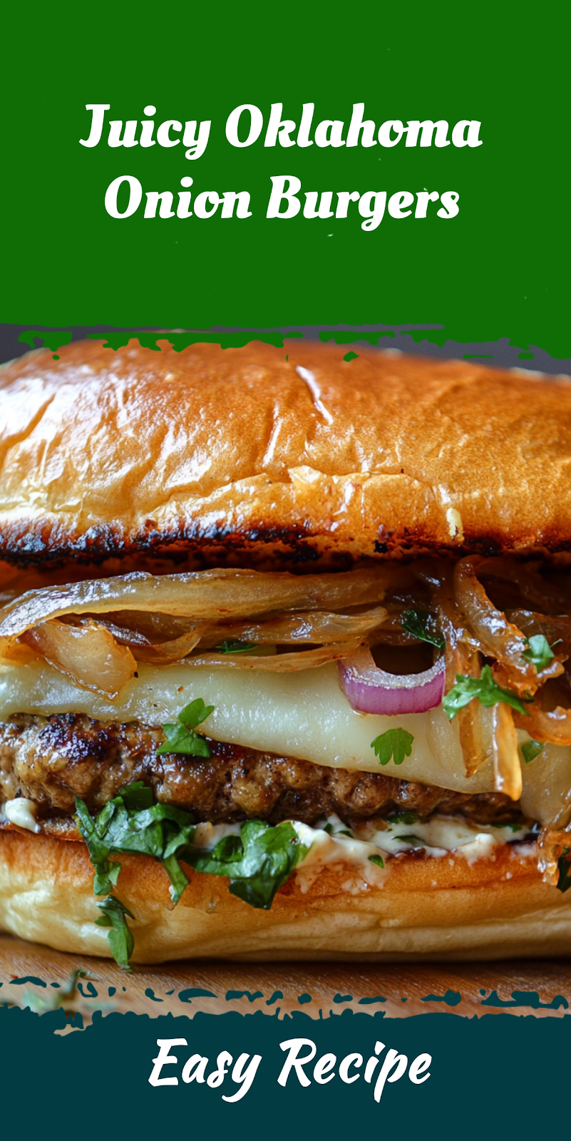 Juicy Oklahoma Onion Burgers