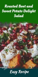 Roasted Beet and Sweet Potato Delight Salad