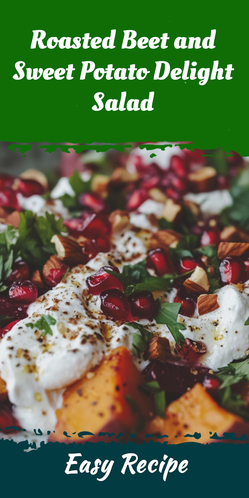 Roasted Beet and Sweet Potato Delight Salad