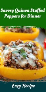 Savory Quinoa Stuffed Peppers for Dinner
