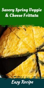 Savory Spring Veggie & Cheese Frittata