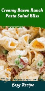 Creamy Bacon Ranch Pasta Salad Bliss