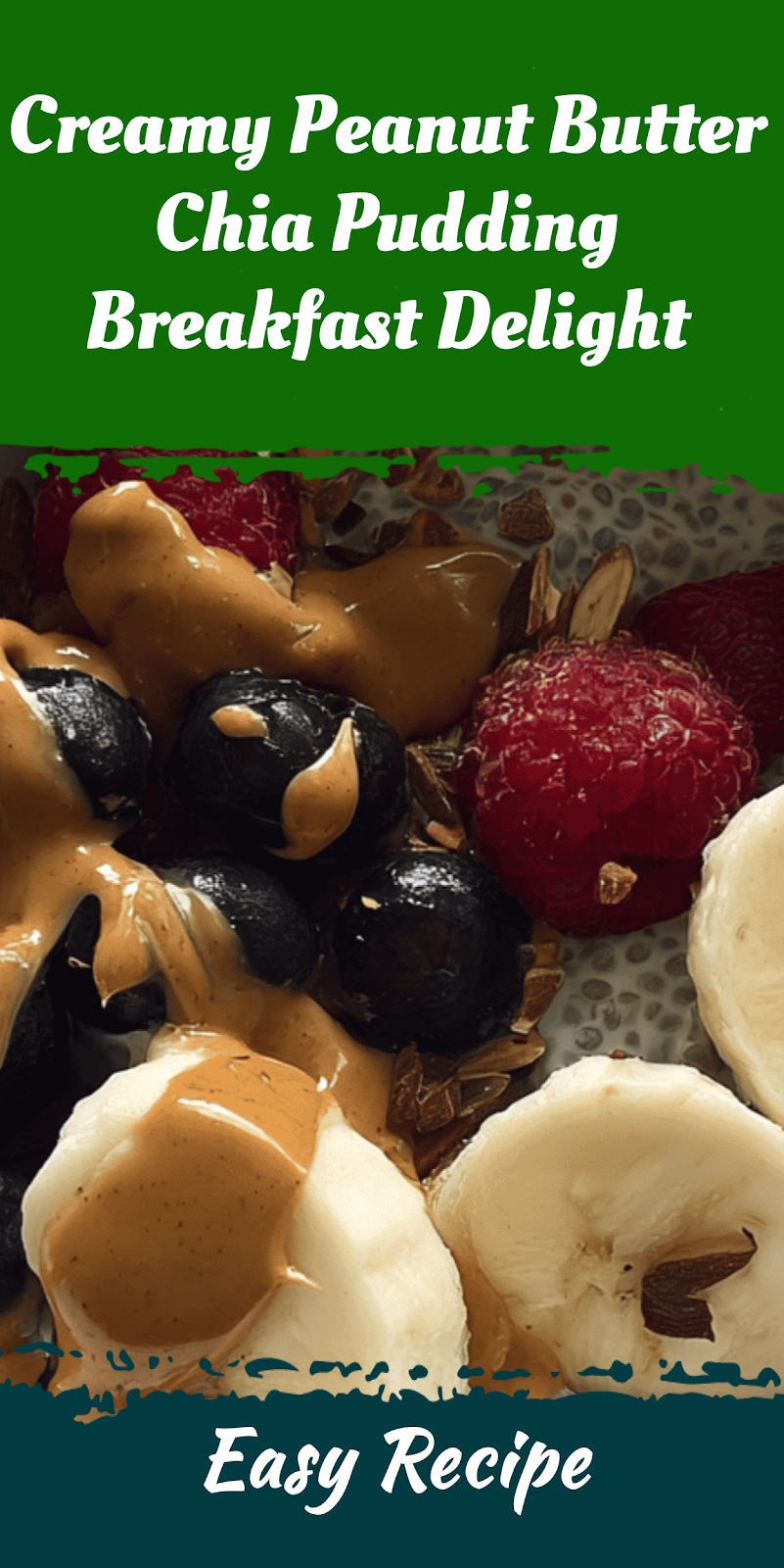 Creamy Peanut Butter Chia Pudding Breakfast Delight