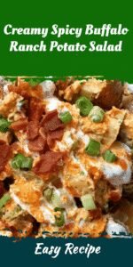 Creamy Spicy Buffalo Ranch Potato Salad