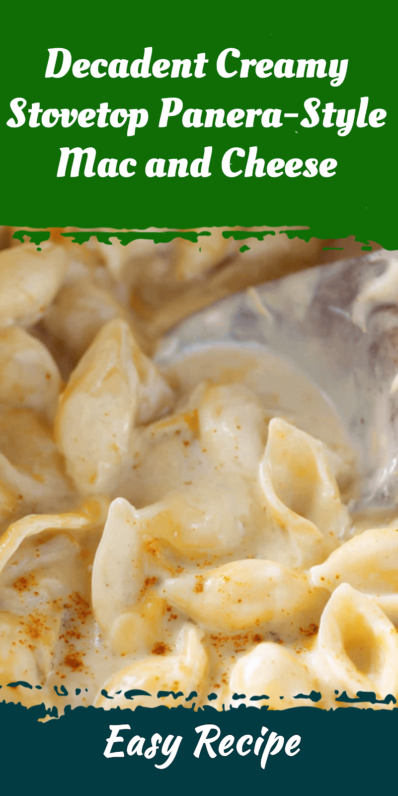 Decadent Creamy Stovetop Panera-Style Mac and Cheese