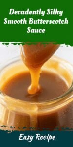 Decadently Silky Smooth Butterscotch Sauce