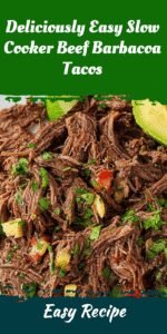 Deliciously Easy Slow Cooker Beef Barbacoa Tacos