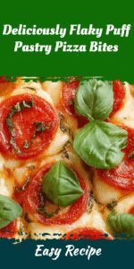 Deliciously Flaky Puff Pastry Pizza Bites