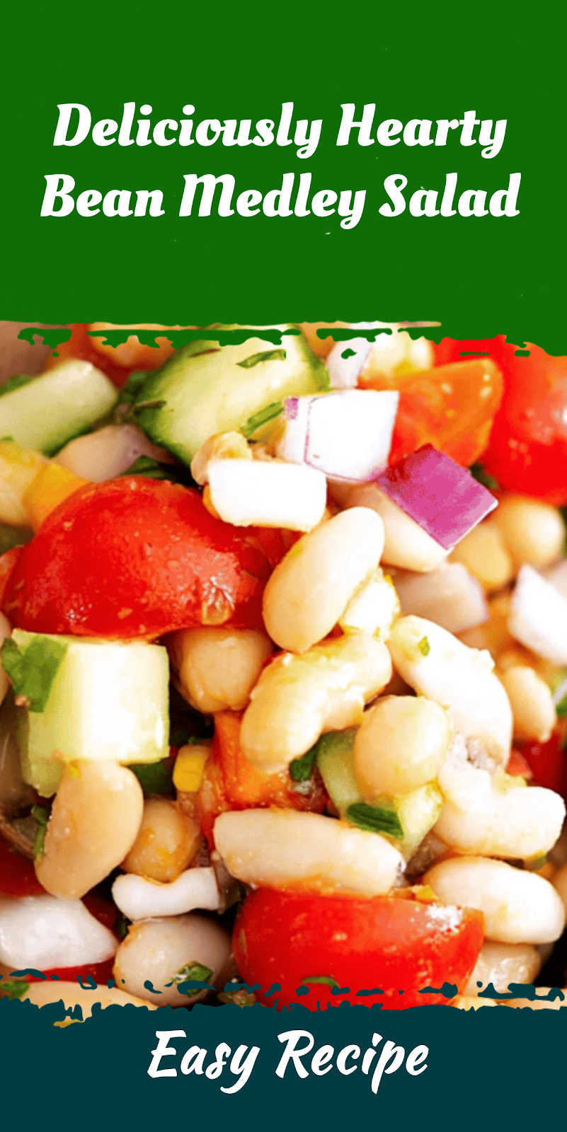 Deliciously Hearty Bean Medley Salad