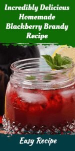 Incredibly Delicious Homemade Blackberry Brandy Recipe