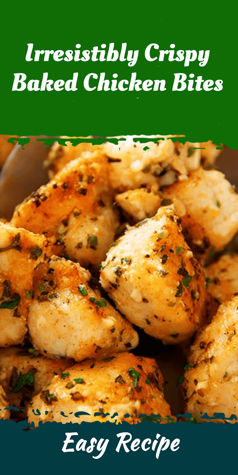 Irresistibly Crispy Baked Chicken Bites