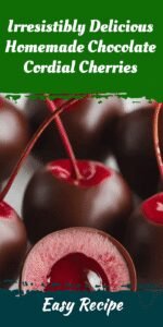 Irresistibly Delicious Homemade Chocolate Cordial Cherries