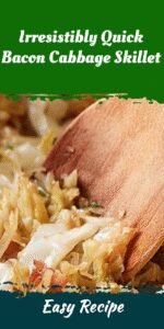 Irresistibly Quick Bacon Cabbage Skillet