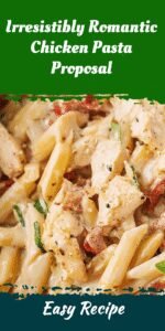 Irresistibly Romantic Chicken Pasta Proposal
