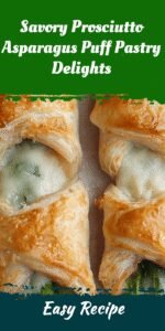 Savory Prosciutto Asparagus Puff Pastry Delights