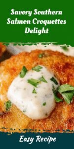 Savory Southern Salmon Croquettes Delight