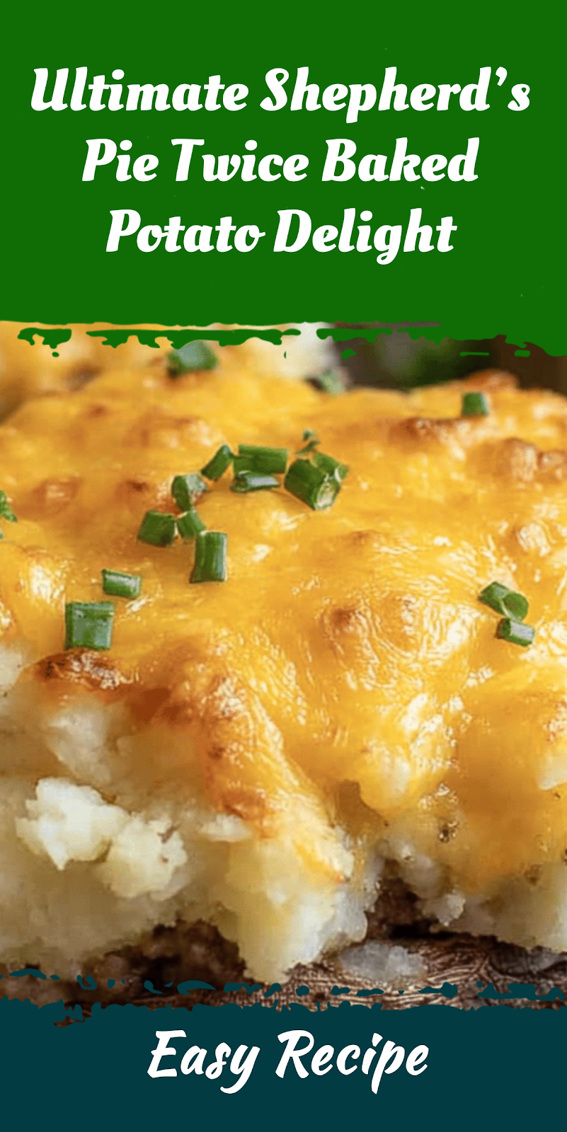 Ultimate Shepherd’s Pie Twice Baked Potato Delight