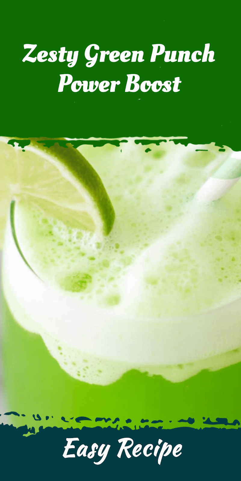 Zesty Green Punch Power Boost